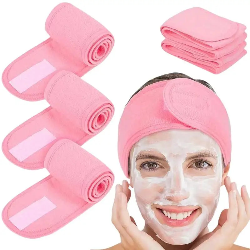 LumiTech Spa Headband – For Skincare & Makeup